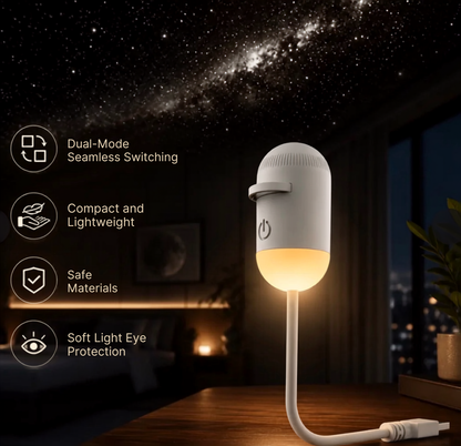 Celestra™ 2 in 1 Galaxy Projection Lamp