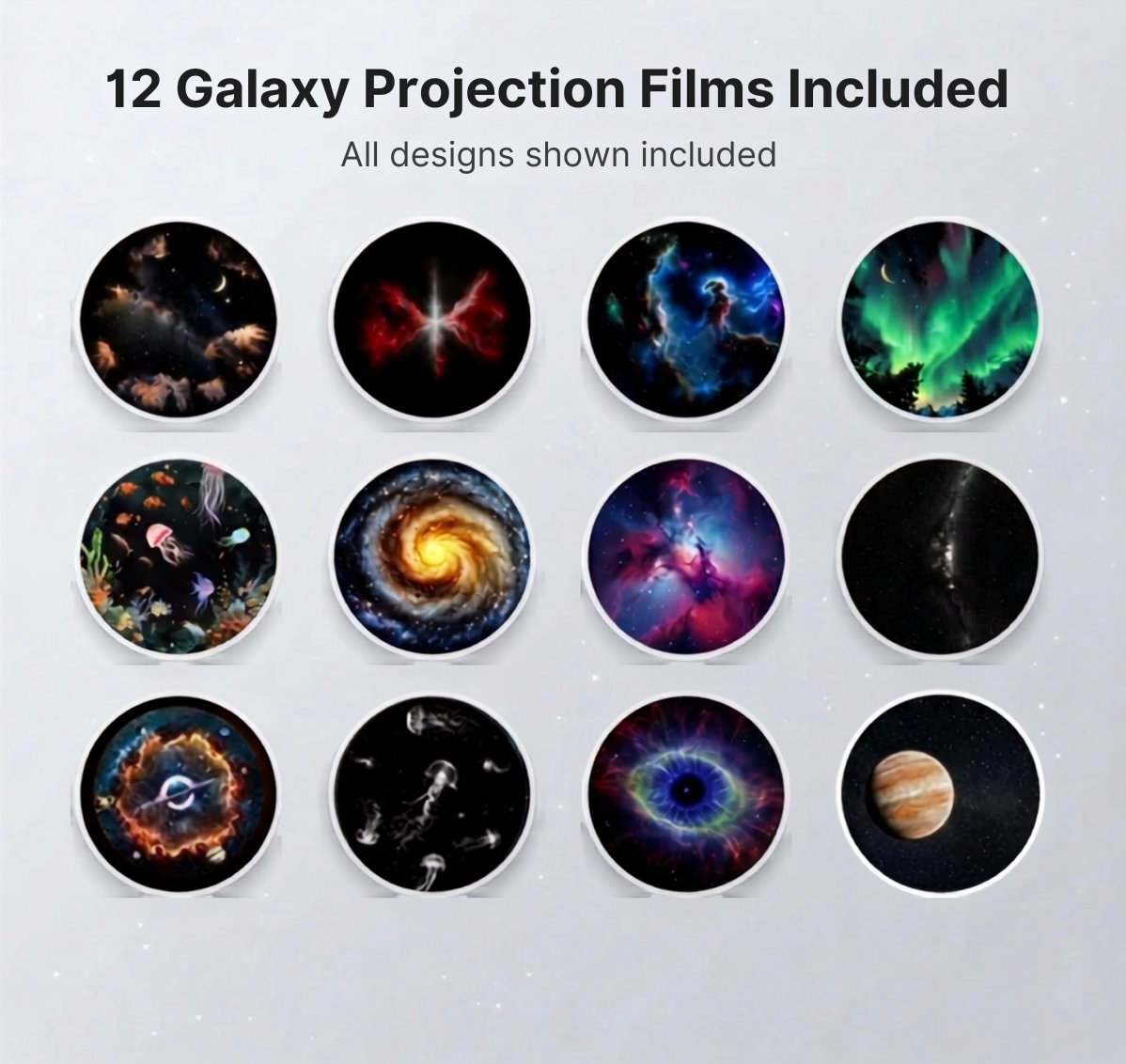 Celestra™ 2 in 1 Galaxy Projection Lamp